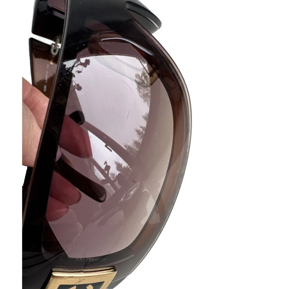 Chanel Shield 5085 Sunglasses Brown Gradient CC Logo Oversized Y2K Designer COA - Picture 15 of 16